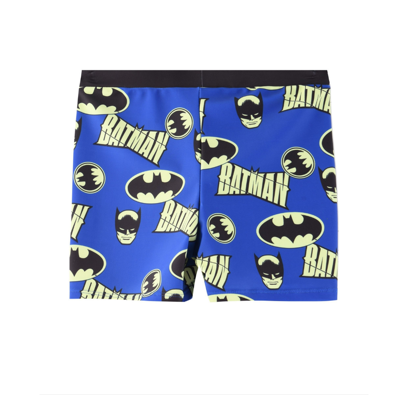 Batman - Boy's Trunk Swim Shorts - Blue
