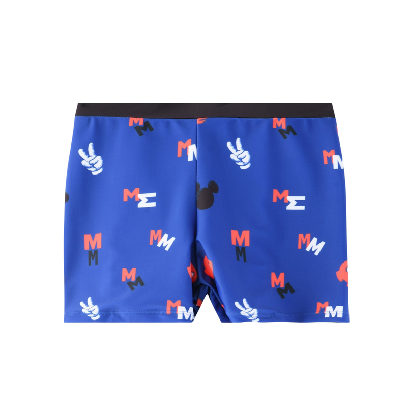 Mickey Mouse - Boy's Trunk Swim Shorts - Blue