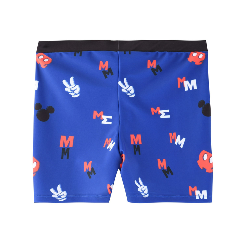 Mickey Mouse - Boy's Trunk Swim Shorts - Blue