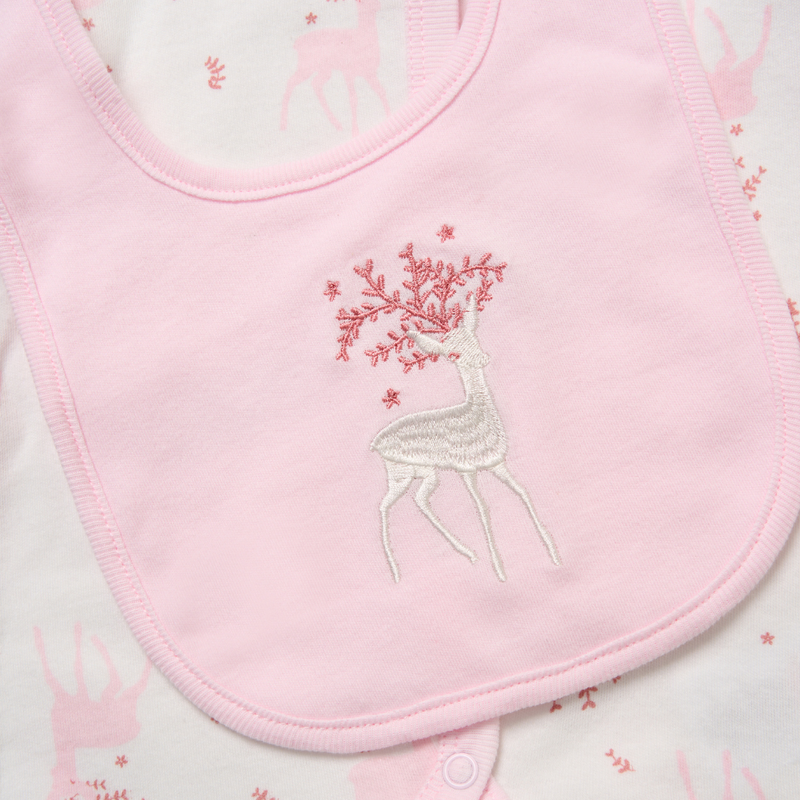 Rock A Bye Baby - Baby Girl 5pcs Hanging Gift Set - Pink