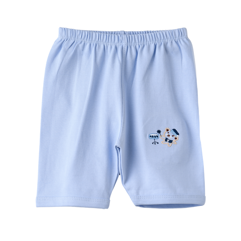 سمارت بيبي - شورت مطبوع - أزرق سماوي