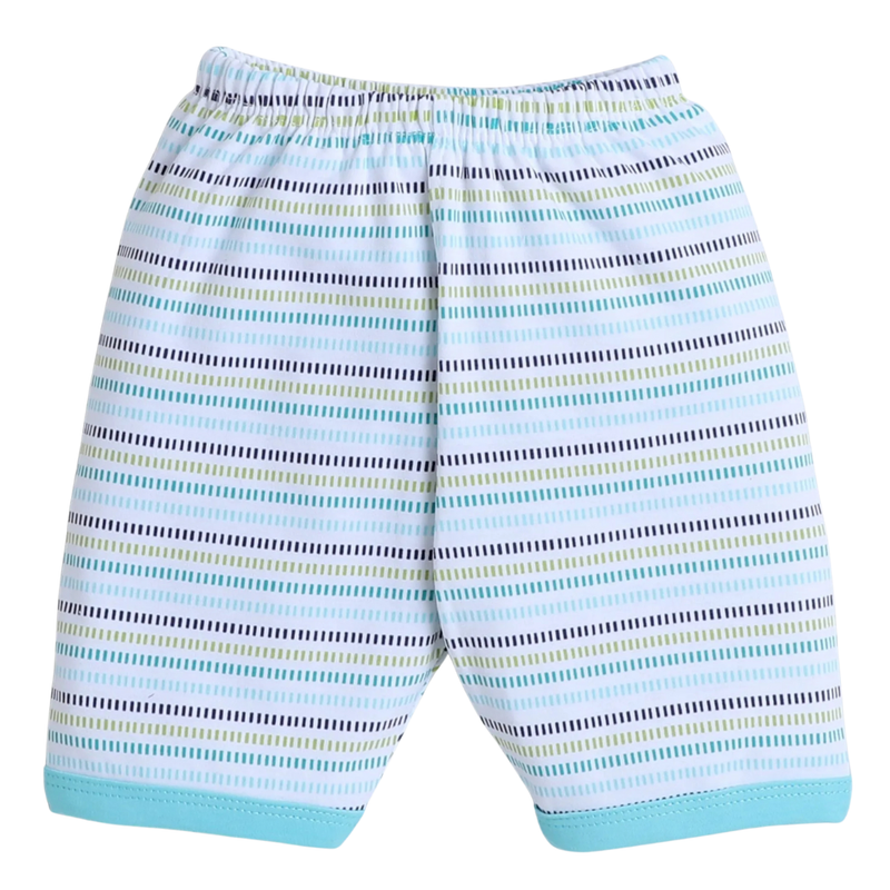Smart Baby - Baby Boy's All Over Printed Shorts - Blue/Multicolor