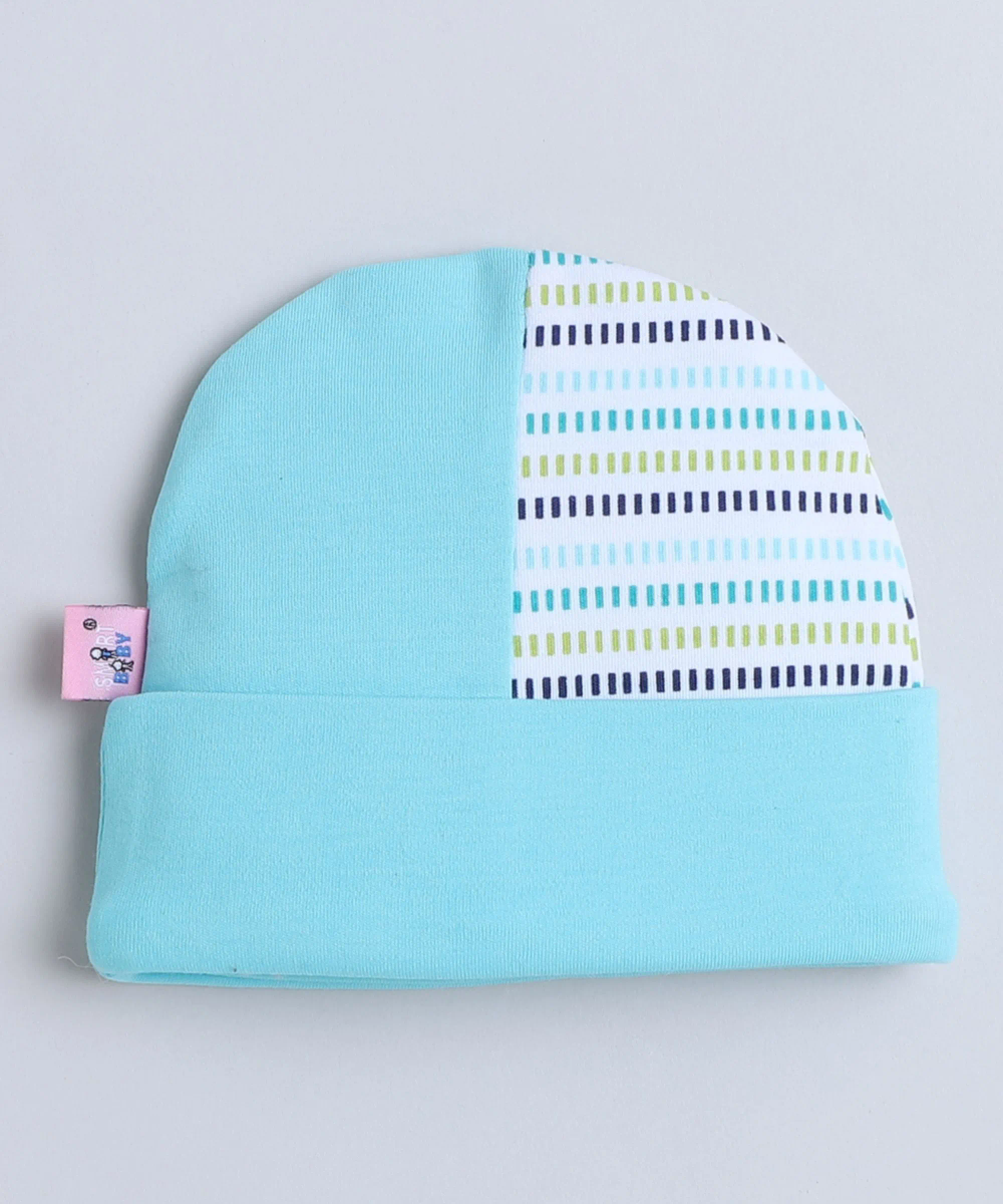 Smart Baby - Baby Boy's Placement Printed Cap - Blue