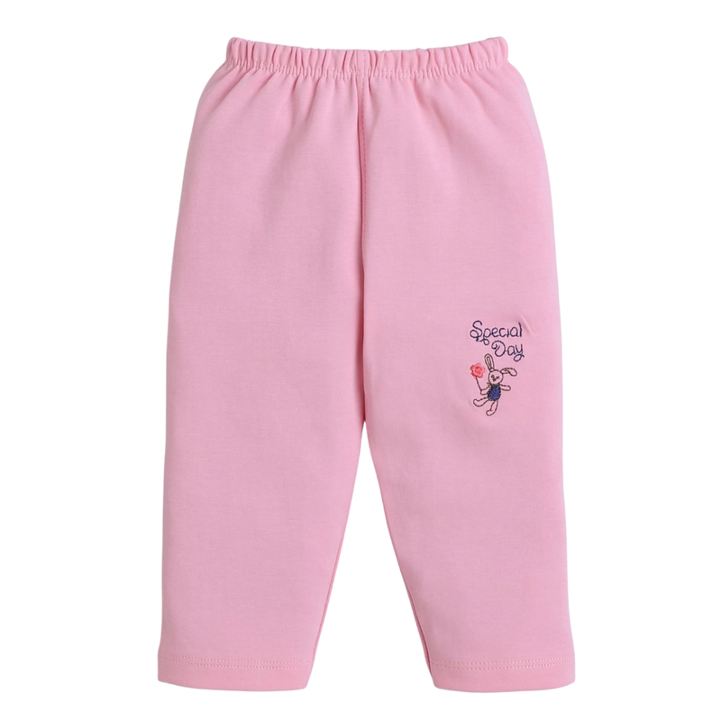 سمارت بيبي - بيجاما مطبوعة للبنات - وردي