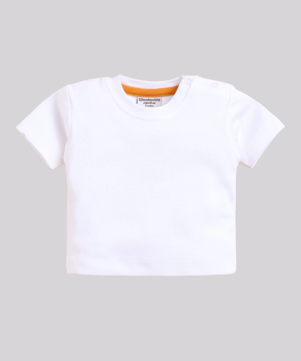 Wonderchild - 2pc-Set - Baby Girl's Top & Sleeveless Half Romper - Navy Blue