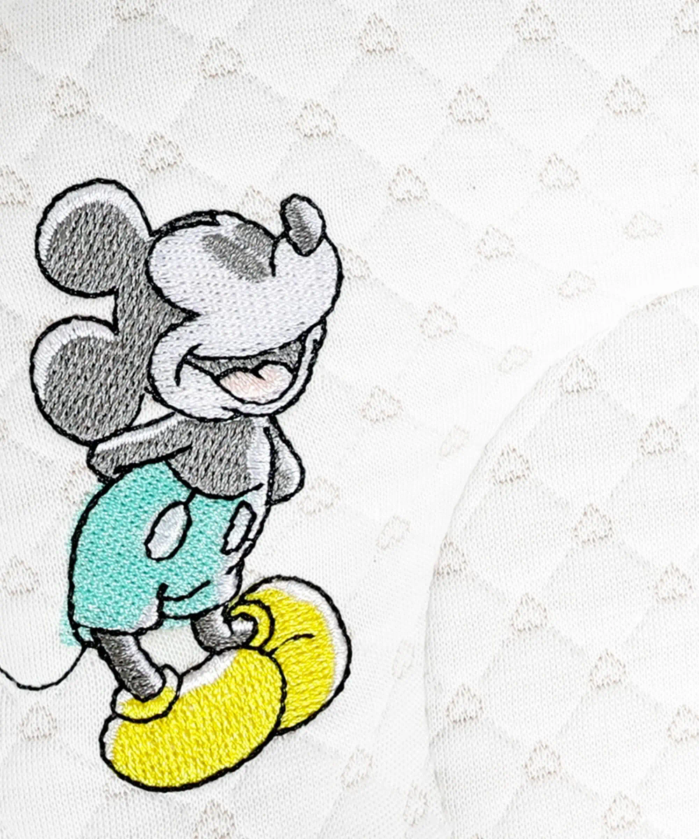 Mickey Mouse - Baby Head Pillow - White