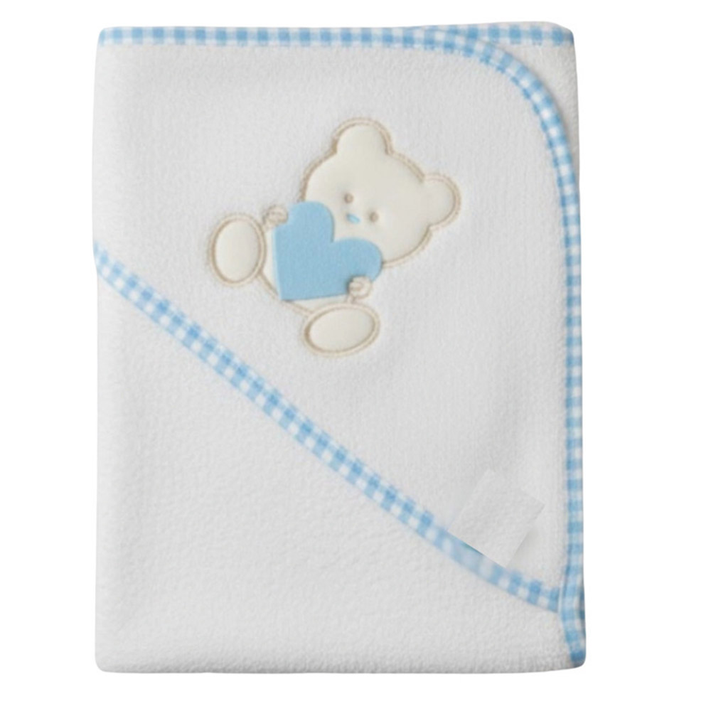 سمارت بيبي - منشفة بغطاء رأس على شكل دب تيدي للأطفال