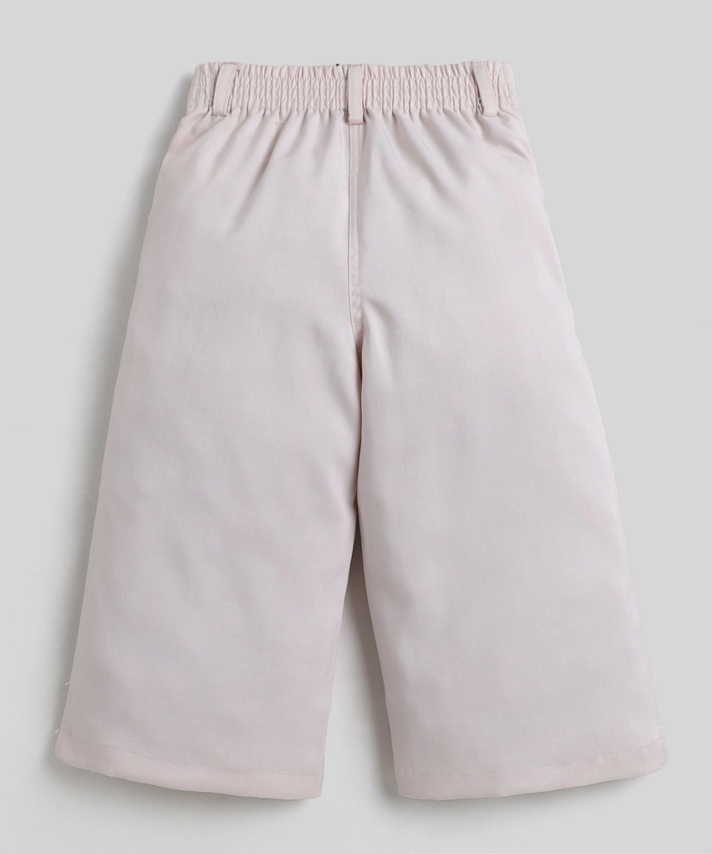 Little Kangaroos - Girl's Plain Pant - Pink