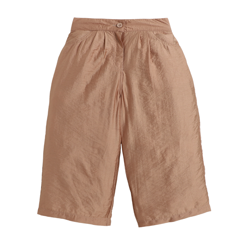 Little Kangaroos - Girl's Plain Pant - Brown