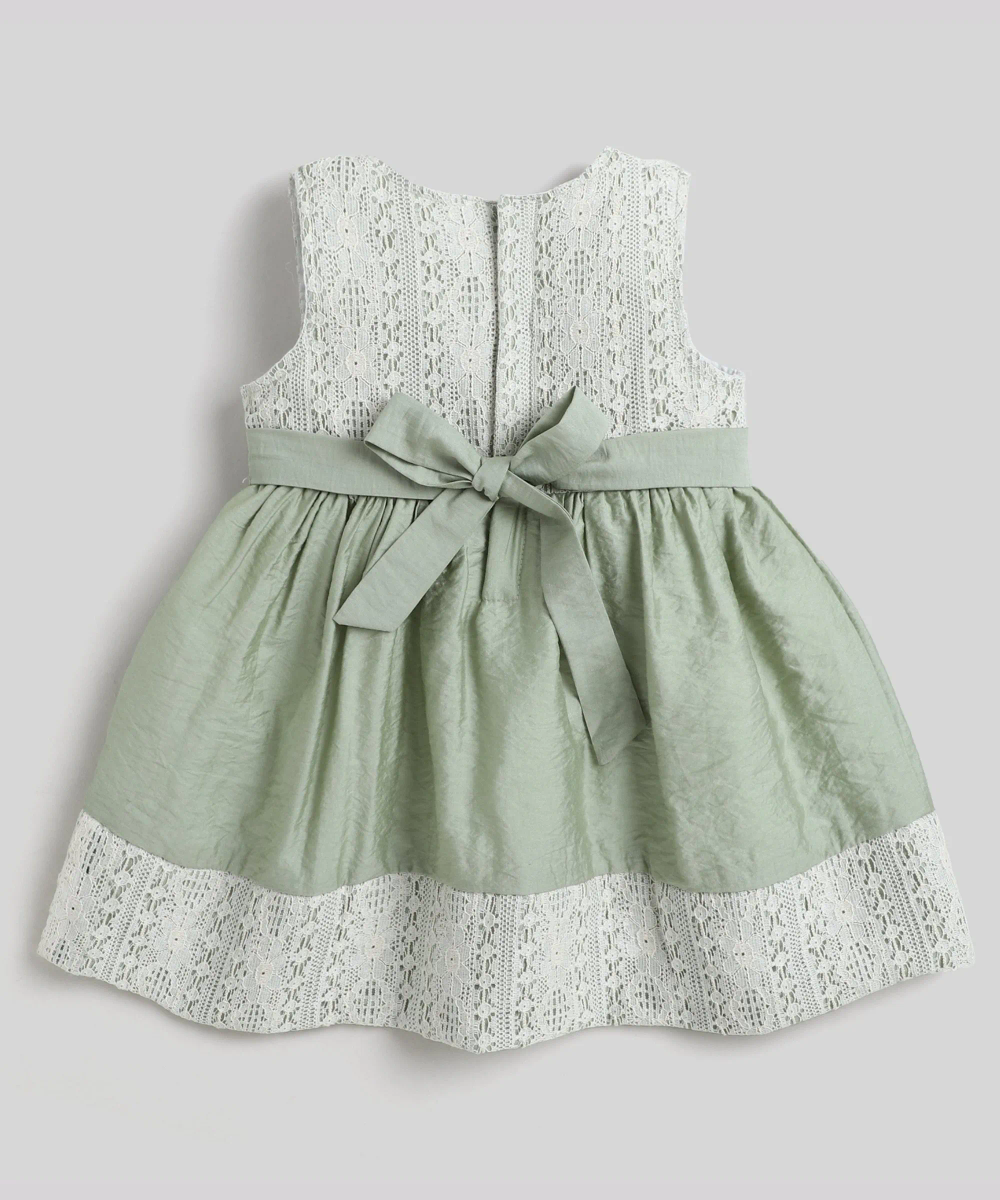 Little Kangaroos - Baby Girl's Embroidered Dress