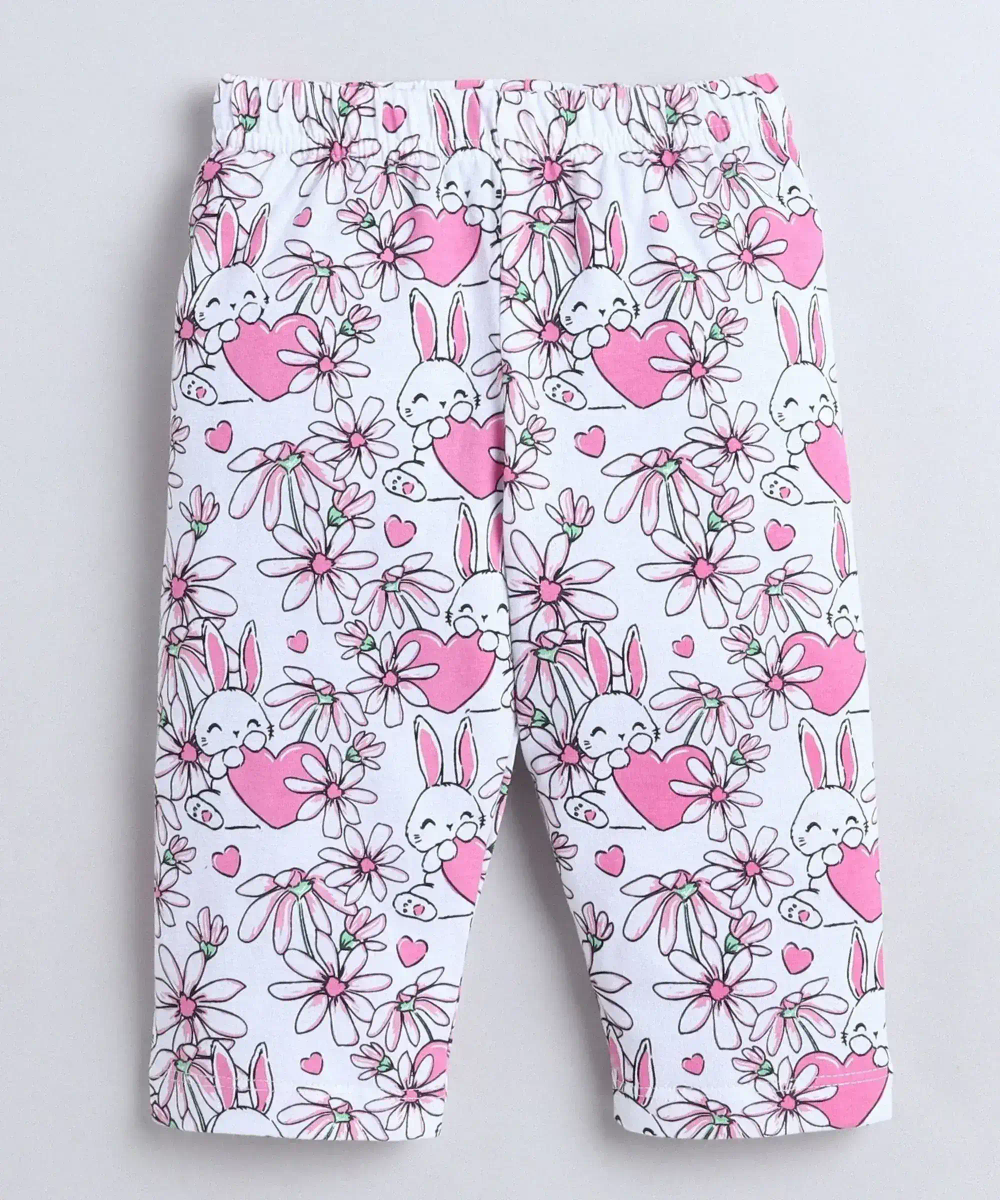 Smart Baby - 2pc-Set - Girl's T-Shirt & Pant - Yellow