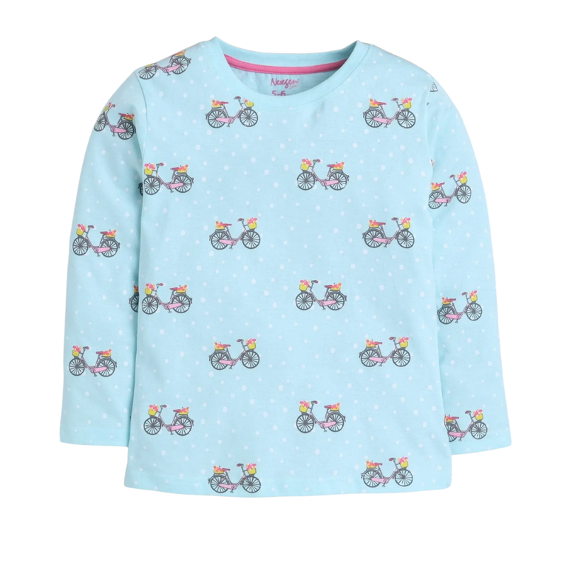 Nexgen Girls - Girl's Casual T-Shirt - Blue