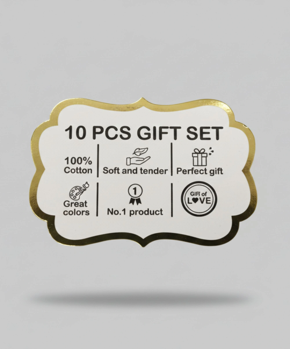 طقم ملابس بناتي من وندر تشايلد مكون من 10 قطع، لون أزرق، هدية مثالية