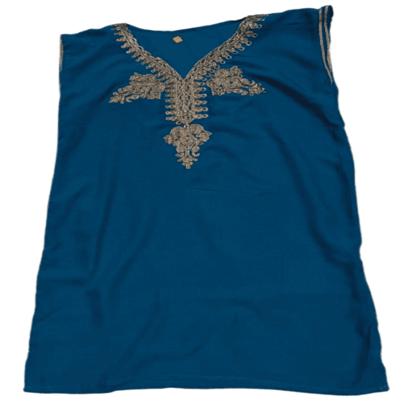 حمام كورنر - جبة تراث الصحراء - أزرق