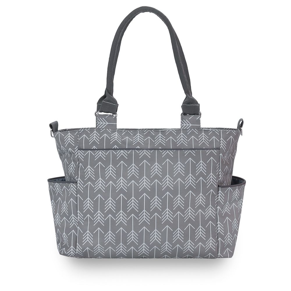 Baby Dream Diaper Bag Set With Hooks And Changing Mat - 6 Pcs