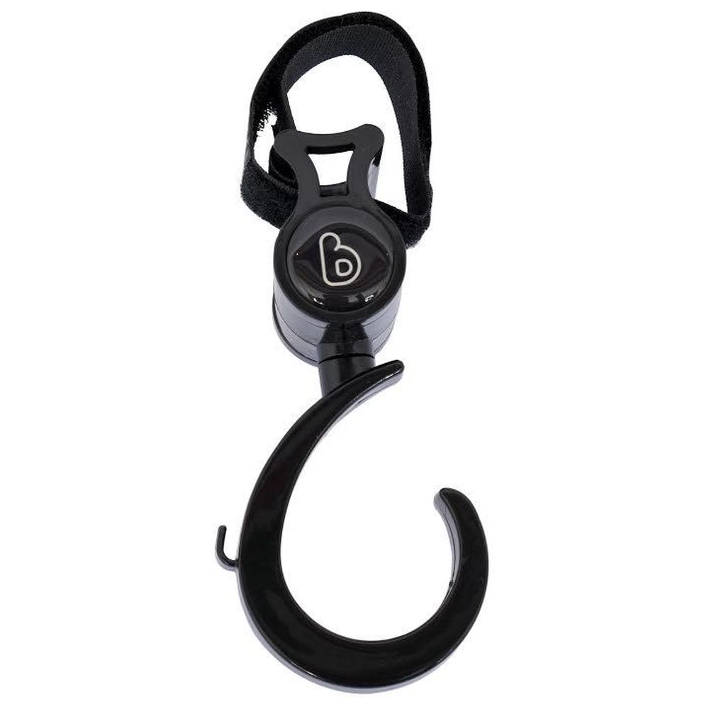 Baby Dream Stroller Hook - Black - 2 Pcs