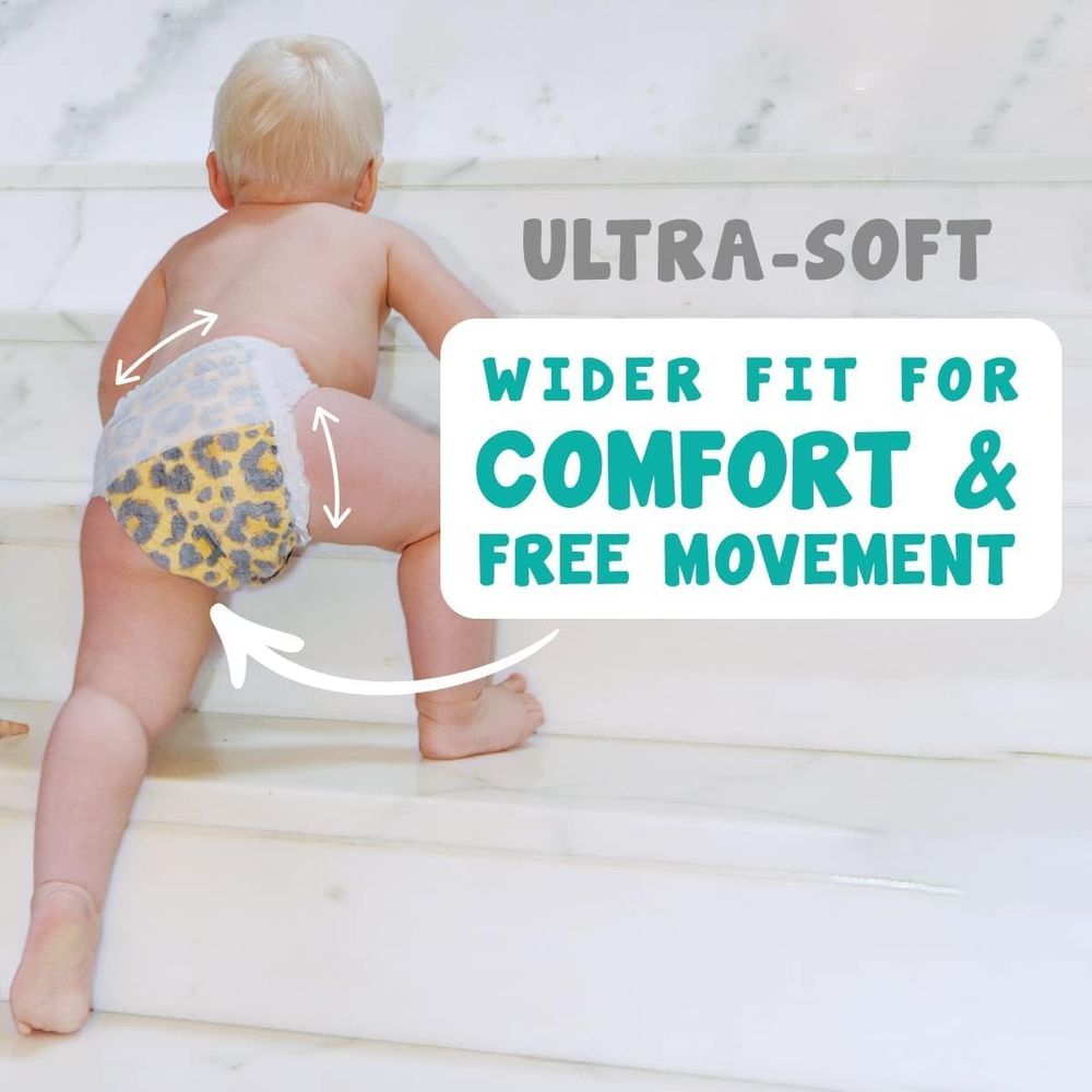 Pureborn - Pull Ups Diaper Pants - Monthly Box - Size 7 - 17 Kg Plus - 64 Pcs