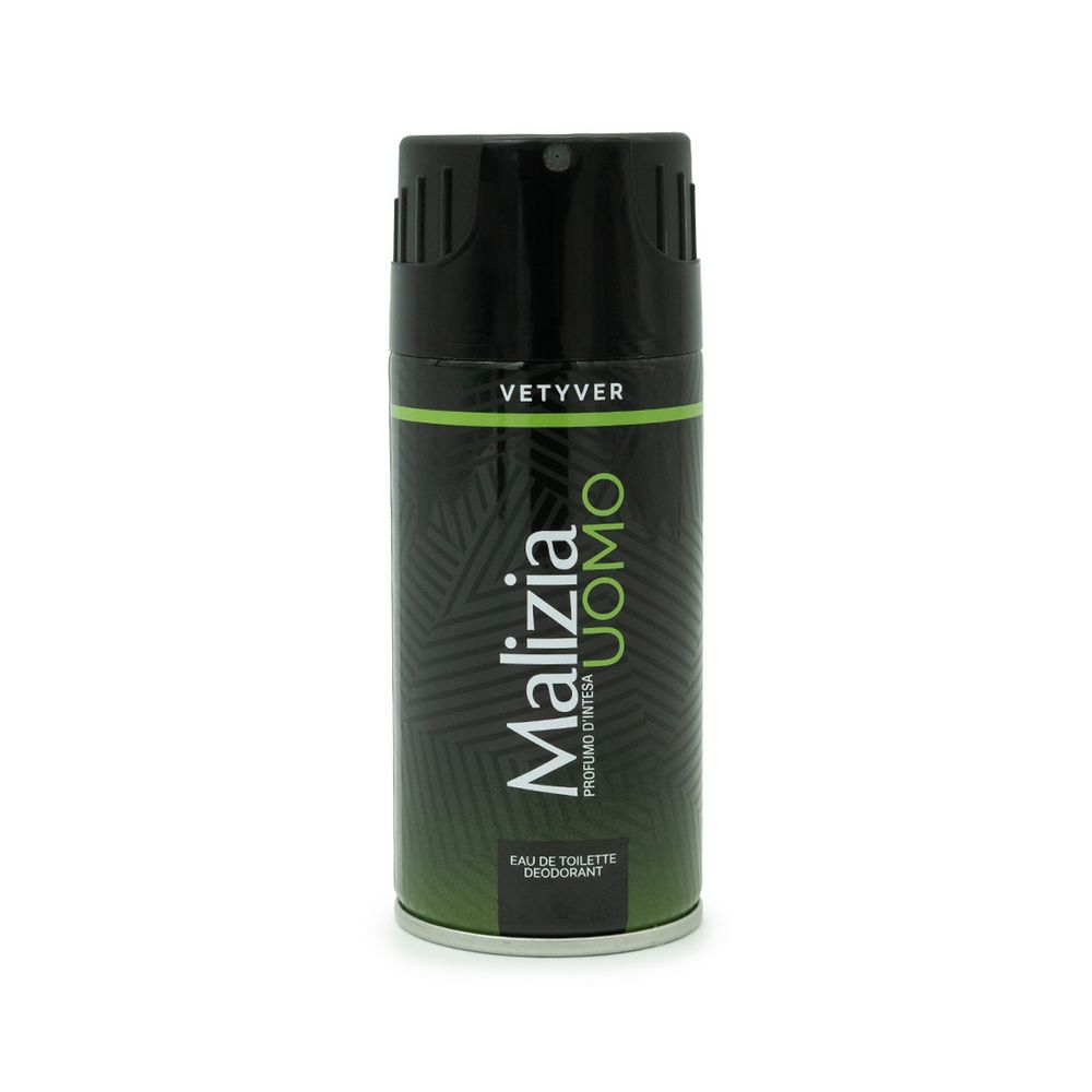Malizia - Uomo Vetyver Mens Deodorant Spray - 150ml