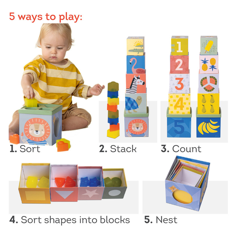 Taf Toys - Savannah Sort & Stack