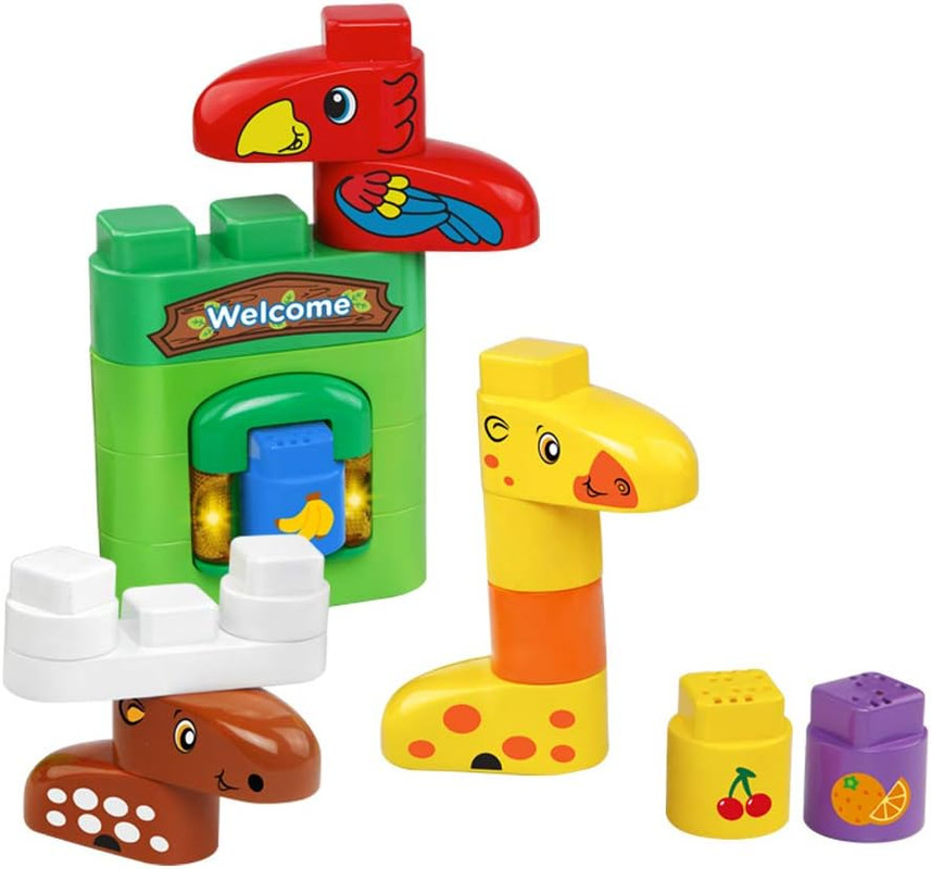 Leapfrog - Leapbuilders Wild Animals Toy - Multicolor