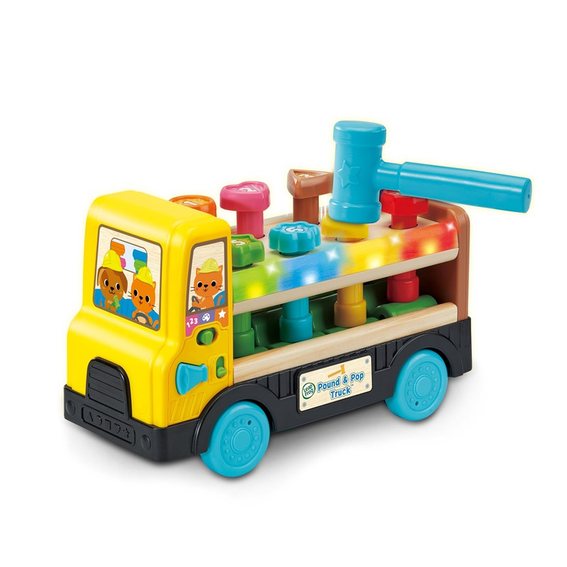 LeapFrog - لعبة تفاعلية لشاحنة Pound And Pop