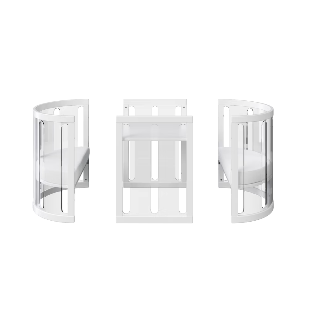 بيبي هود - سرير الأطفال كايلولا سوفا - أبيض