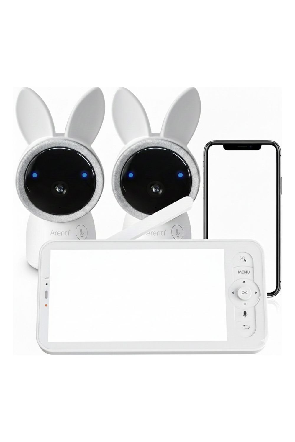 Arenti - 4mp/2.5k Wi-fi Video Baby Monitor