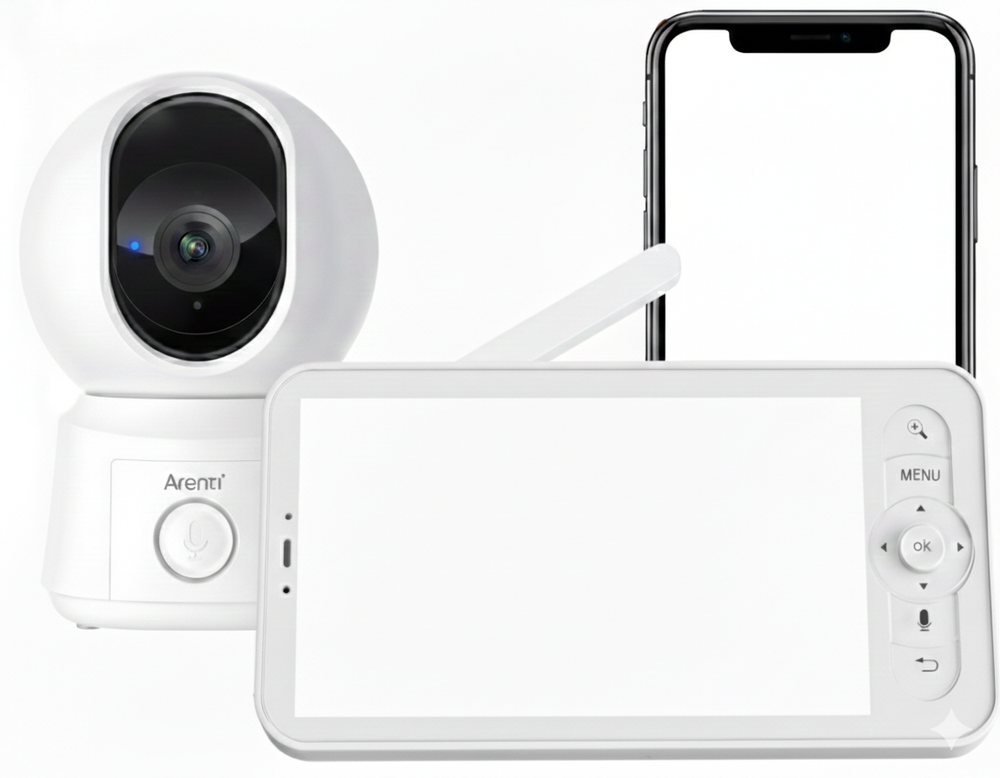 Arenti - Wi-fi Video Baby Monitor Kit With LCD Screen