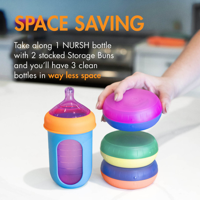 Boon - Nursh Buns Storage Buns - 3 Pcs