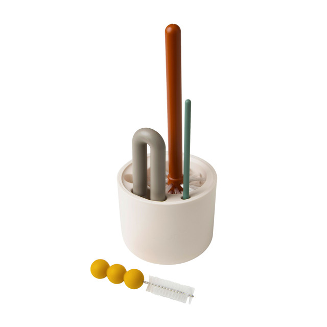 Boon - Mod Bottle Cleaning Brush Set - 3 Pcs