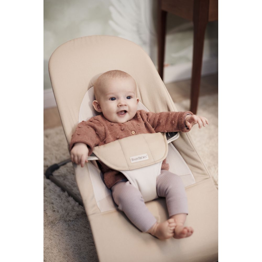 BABYBJORN - Soft Woven Balance Bouncer - Khaki/Beige