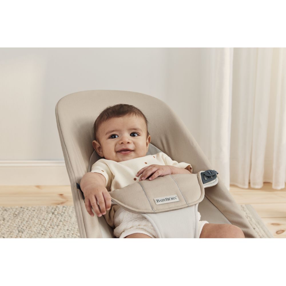 BABYBJORN - Soft Woven Balance Bouncer - Khaki/Beige