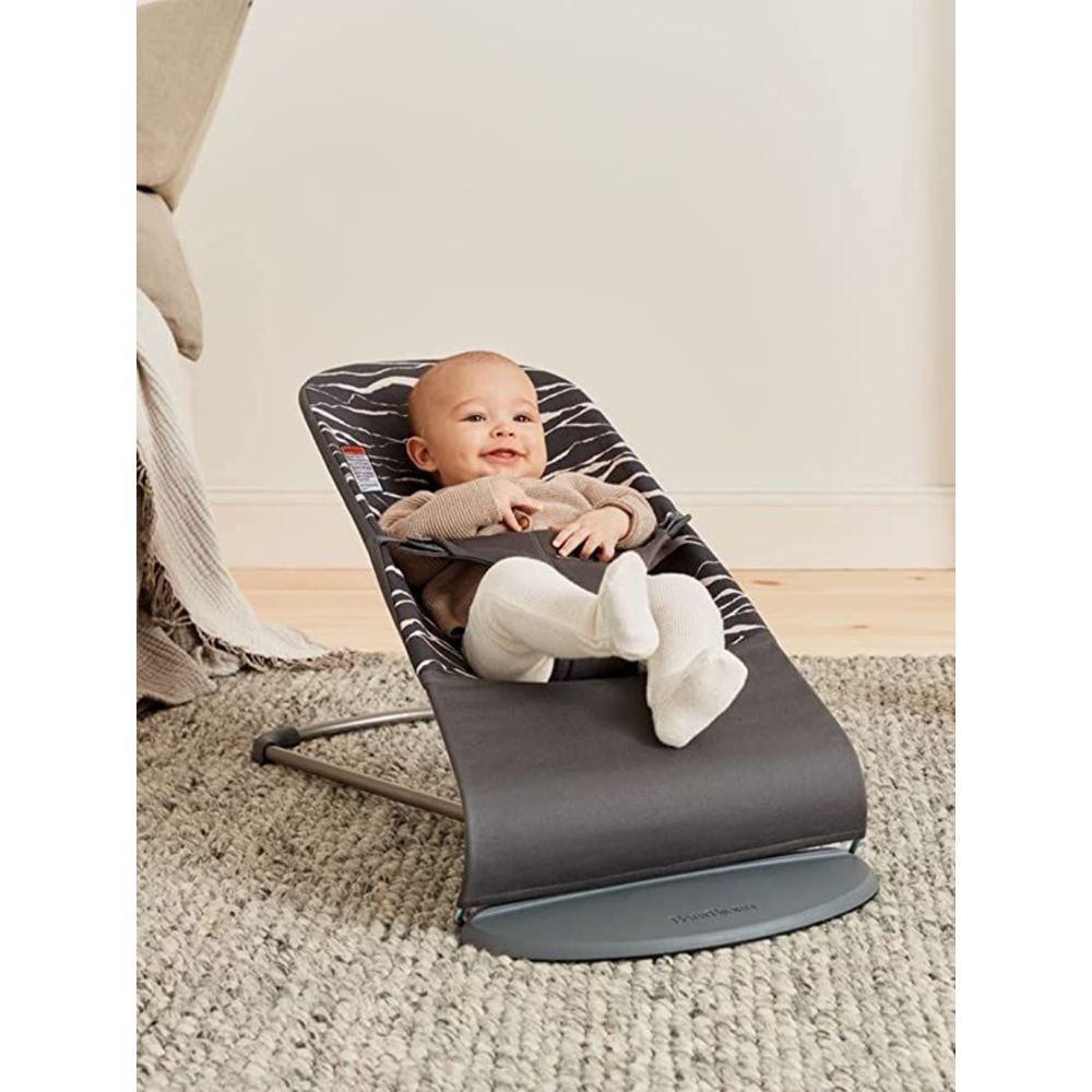 BABYBJORN - Bliss Cotton Bouncer - Anthracite/Landscape