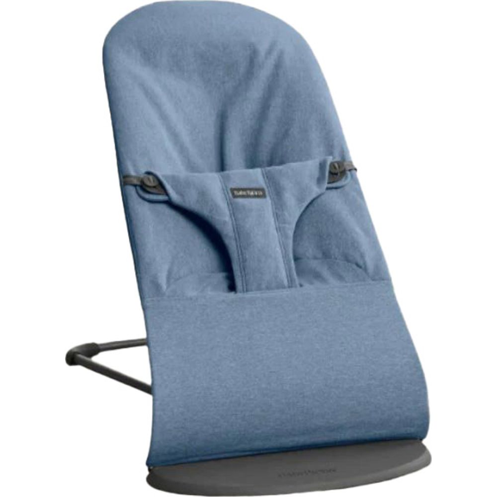 Babybjorn - Woven Bouncer Bliss - Melange Blue