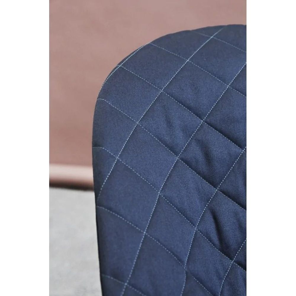 بيبي بيورن - كرسي هزاز بليس منسوج - لحاف كلاسيكي - أزرق