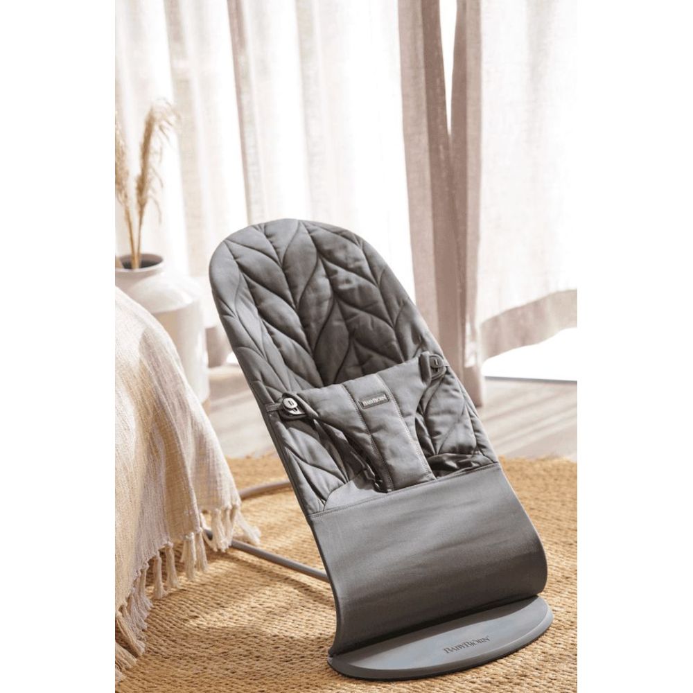 BABYBJORN - Bliss Woven Baby Bouncer - Anthracite