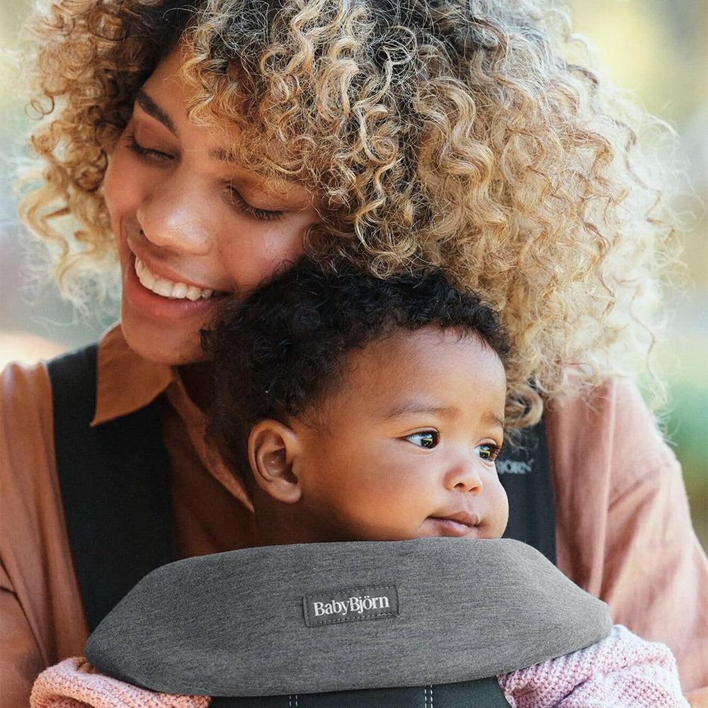 Babybjorn - Bib For Mini Baby Carrier - Dark Grey