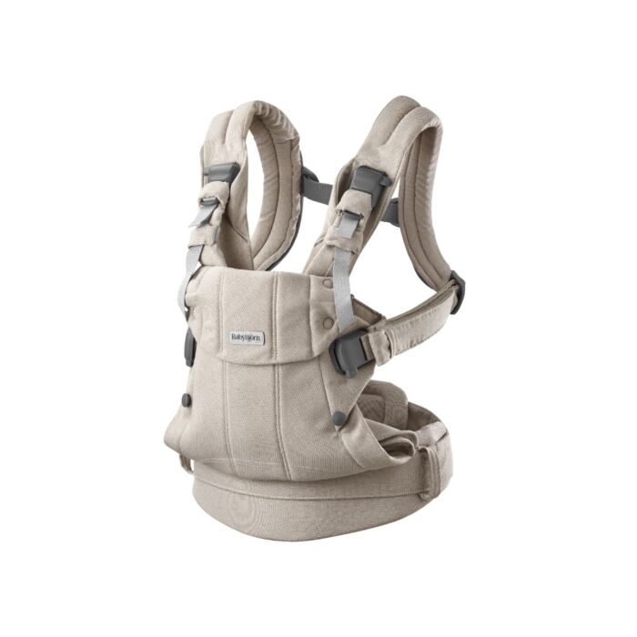 Babybjorn - Harmony Woven Baby Carrier - Melange Light Beige