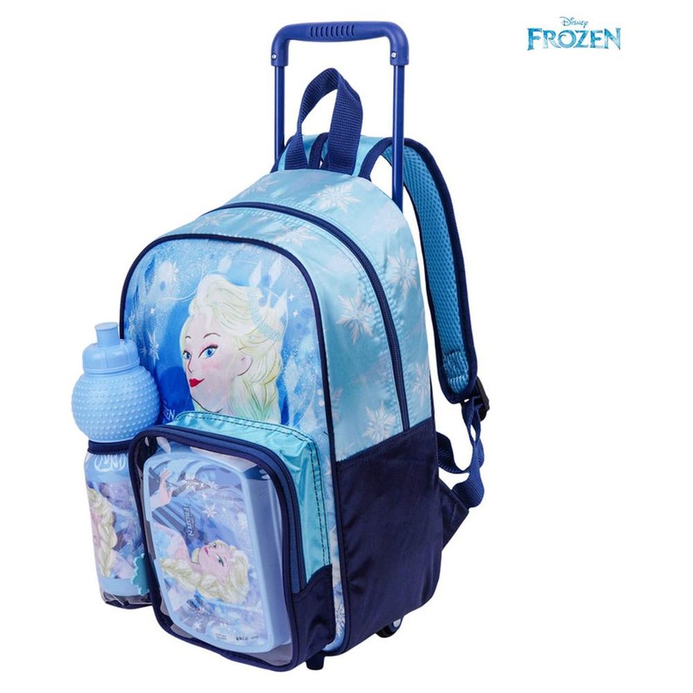 Disney - 3-In-1 Frozen Snow Queen Trolley Set - 13-Inch