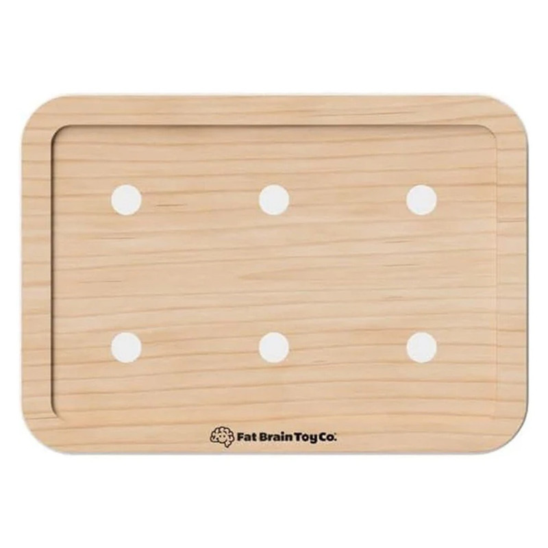 Fat Brain Toys - Playtab Base Board Interactive Learning Board - Brown