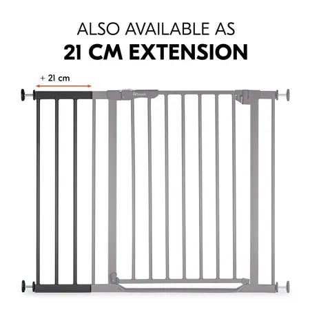 هوك - وصلة بوابة أمان - أسود - 9 سم