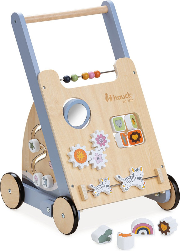 Hauck - Motor Skills Wooden Baby Walker