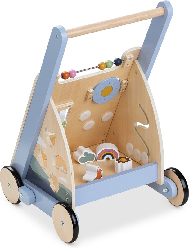 Hauck - Motor Skills Wooden Baby Walker