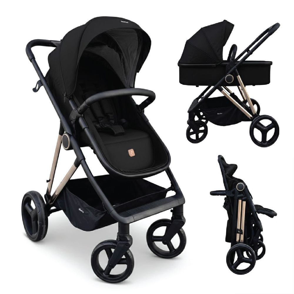 Nurtur - 2-in-1 Cradle Reversible Stroller With Carrycot