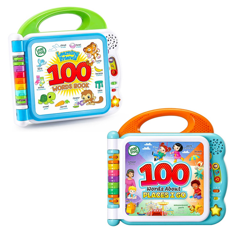 Leapfrog - Learning Friends 100 Words And 100 Words About Place I Go Sound Book
