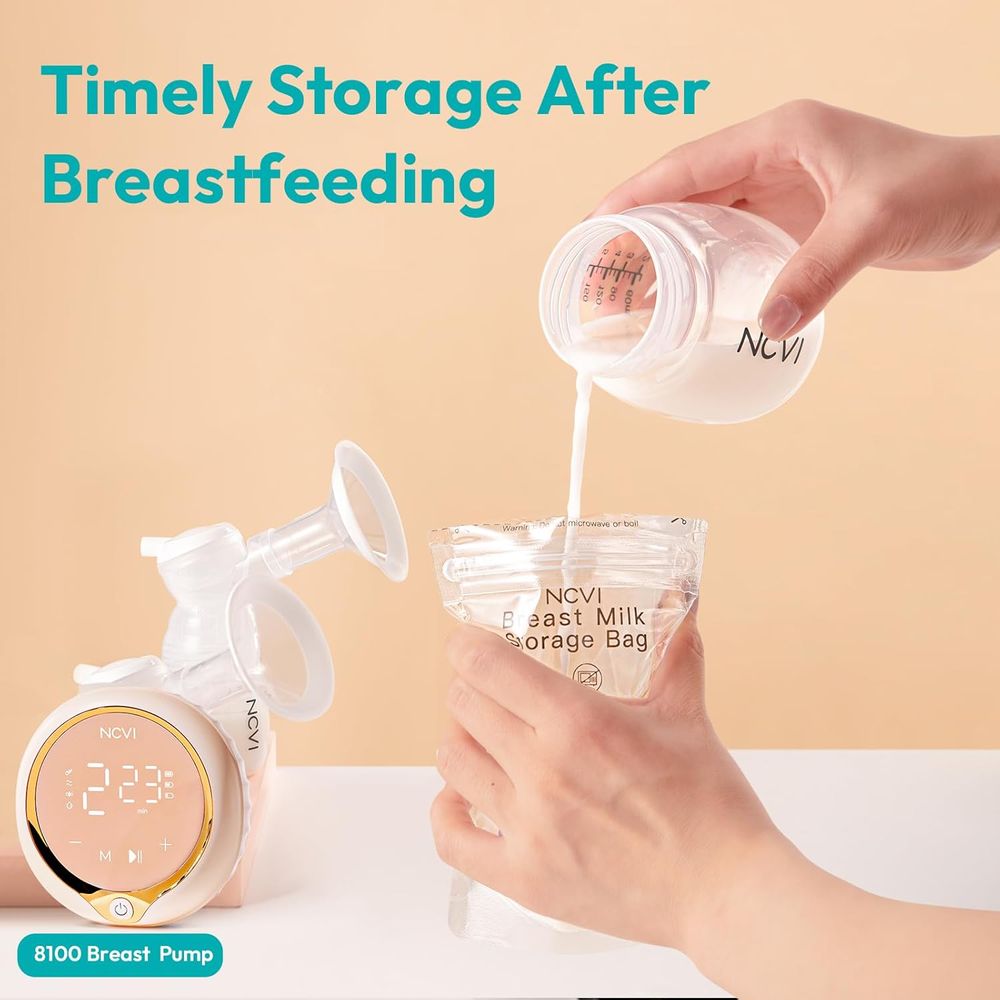 NCVI - Breast Milk Storage Bags - 200 ml