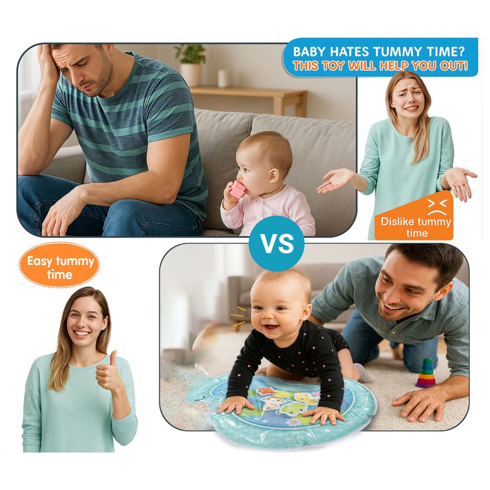 Playgro Sensory Pond Pat And Play Water Mat