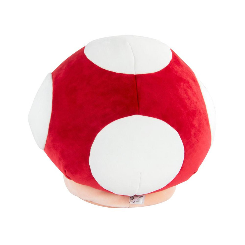 Tomy - Mocchi Super Mario Mega Plush Toy - Super Mushroom - 38 cm