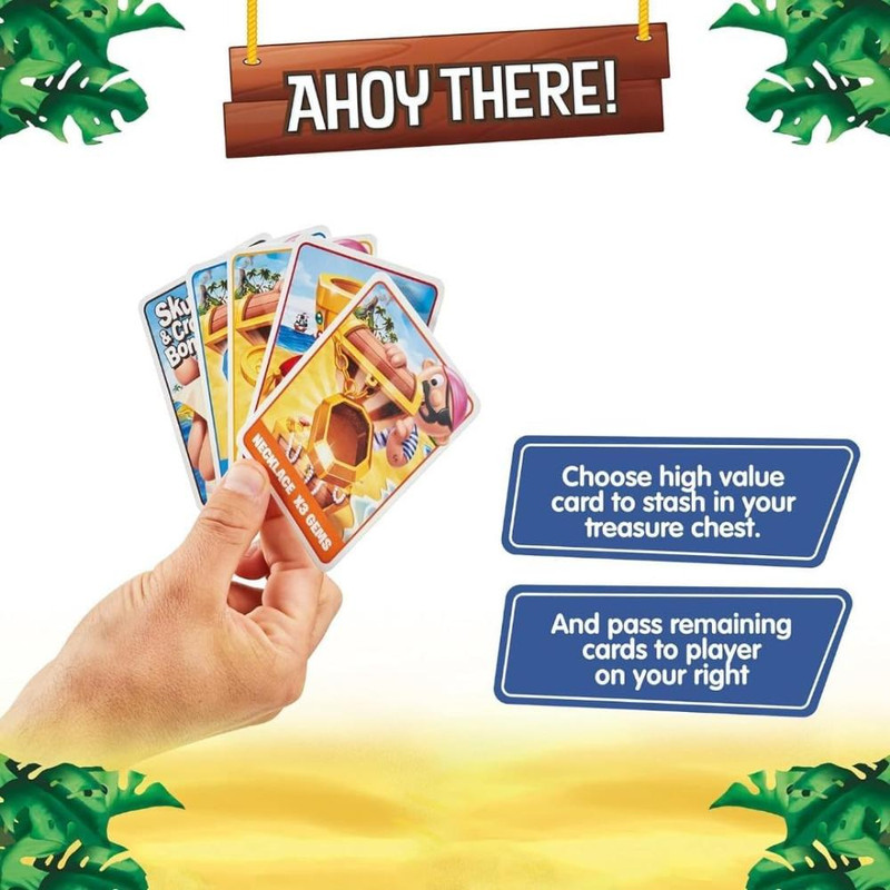 Tomy Games - Ahoy There! Card Game - Multicolor