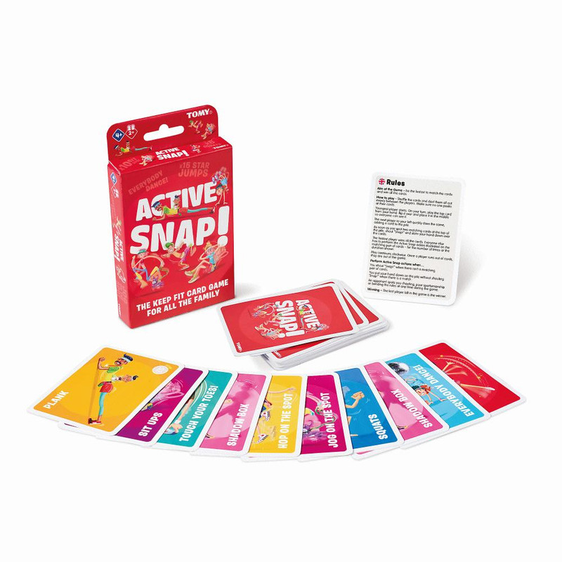 Tomy Games - Active Snap Children Action Card Game
